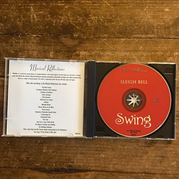 1999 Sleigh Bell Swing CD - Musical Reflections - Big Band Christmas Music - Picture 4 of 8
